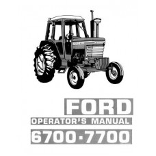 Ford 6700 - 7700 Operators Manual